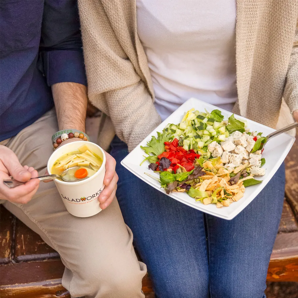 $10 for $20 at Saladworks (at any 3 locations)