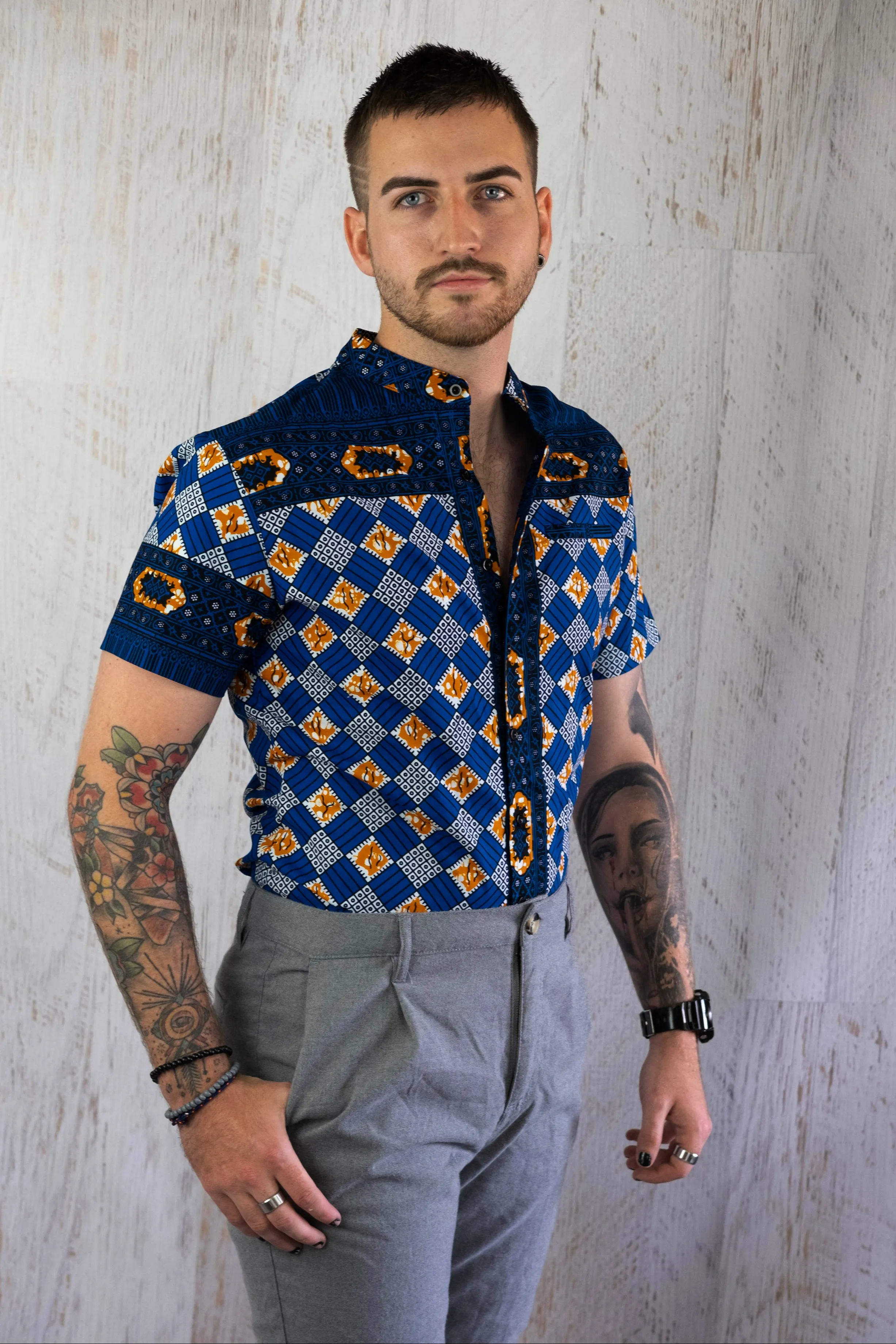African Mens Shirt
