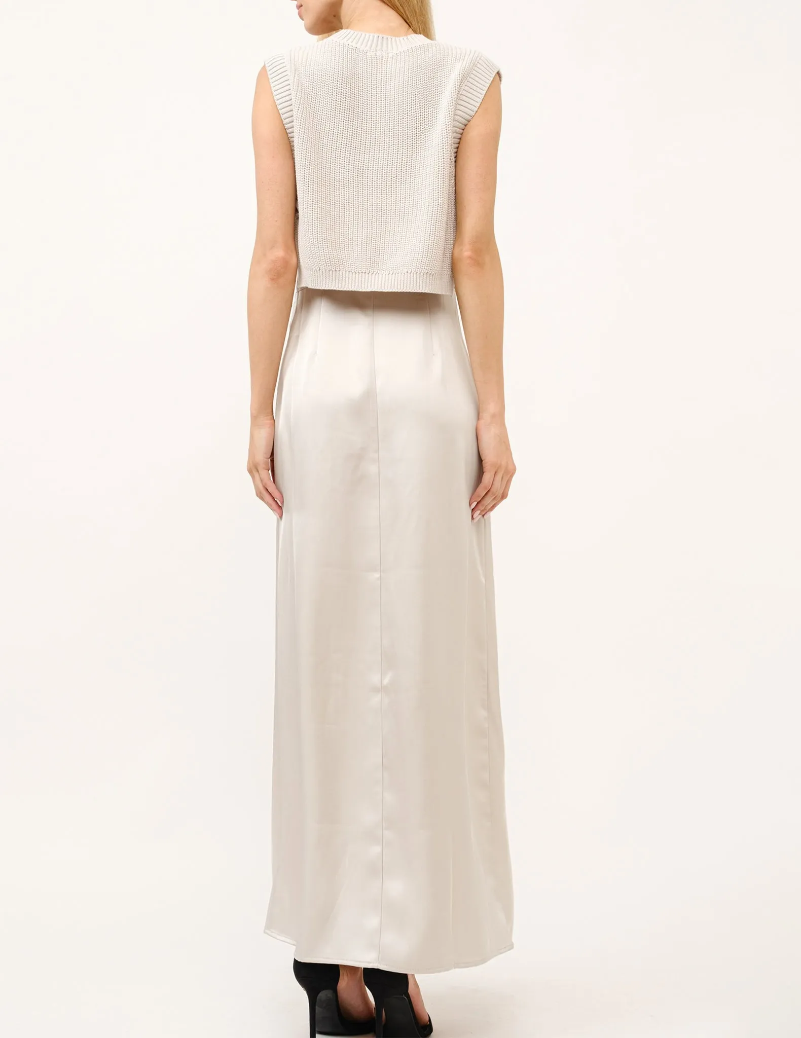 Andie Slip Dress   Sweater Set