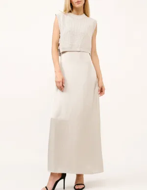 Andie Slip Dress   Sweater Set