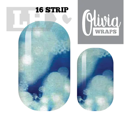 Bokeh Frost Nail Wraps