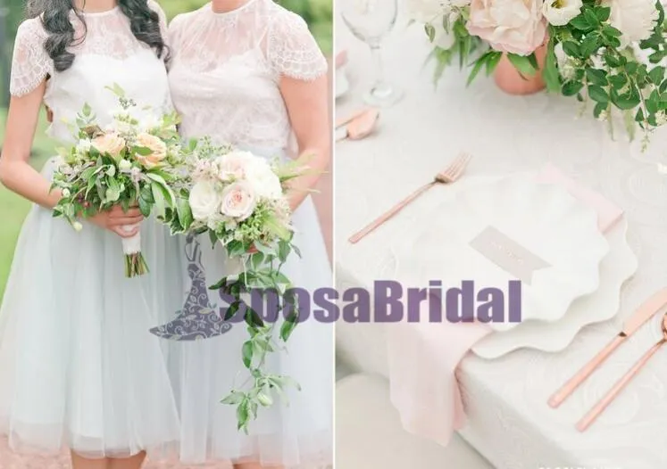 Cap Sleeves Lace Soft Free Custom Bridesmaid Dresses, Most Popular Bridesmaid Dress Online, PD0525