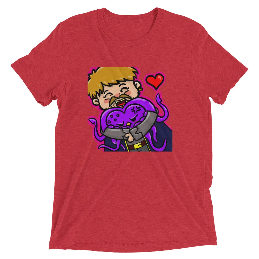 Captain_Fenhu Captain Love Tri-Blend Short sleeve t-shirt