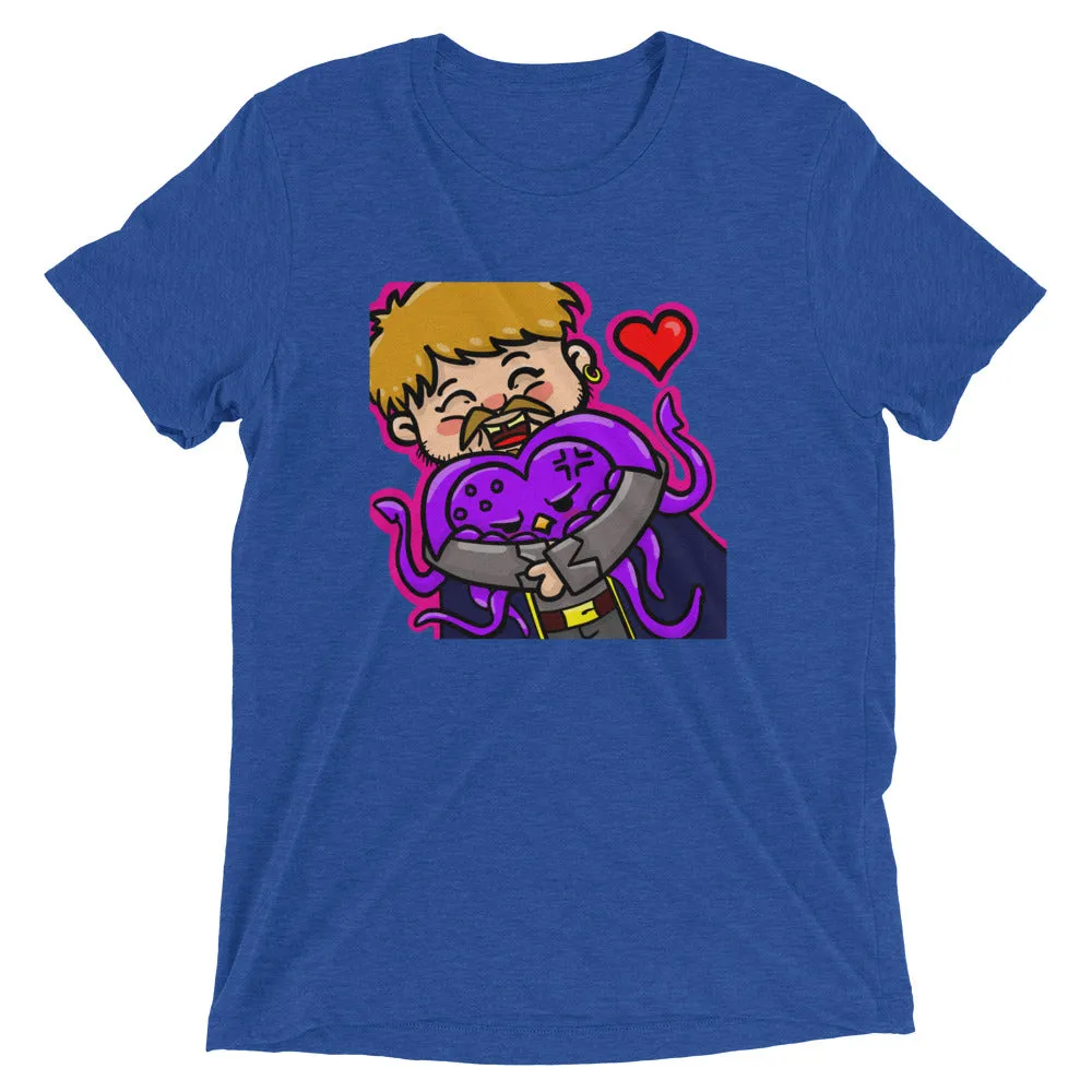 Captain_Fenhu Captain Love Tri-Blend Short sleeve t-shirt