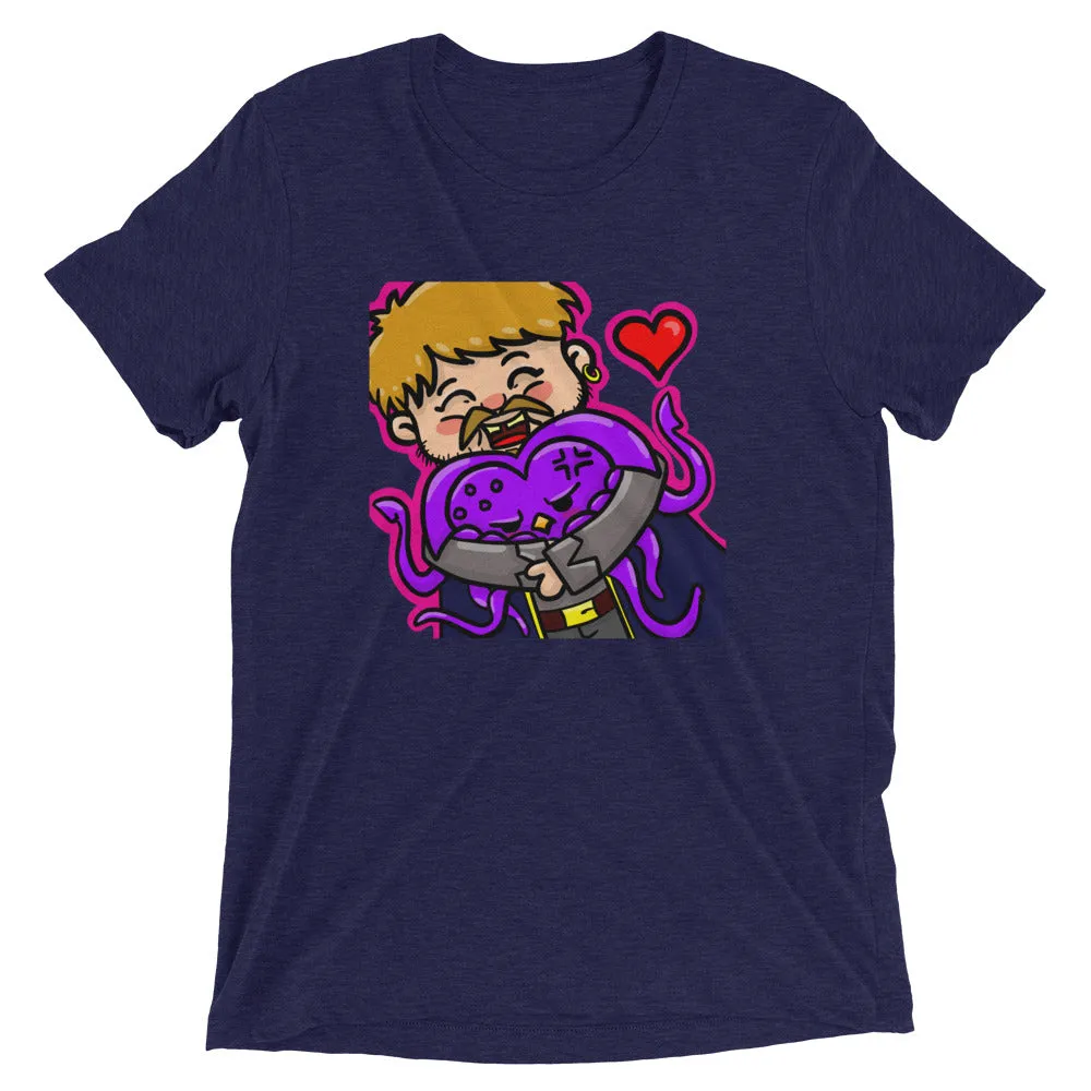 Captain_Fenhu Captain Love Tri-Blend Short sleeve t-shirt