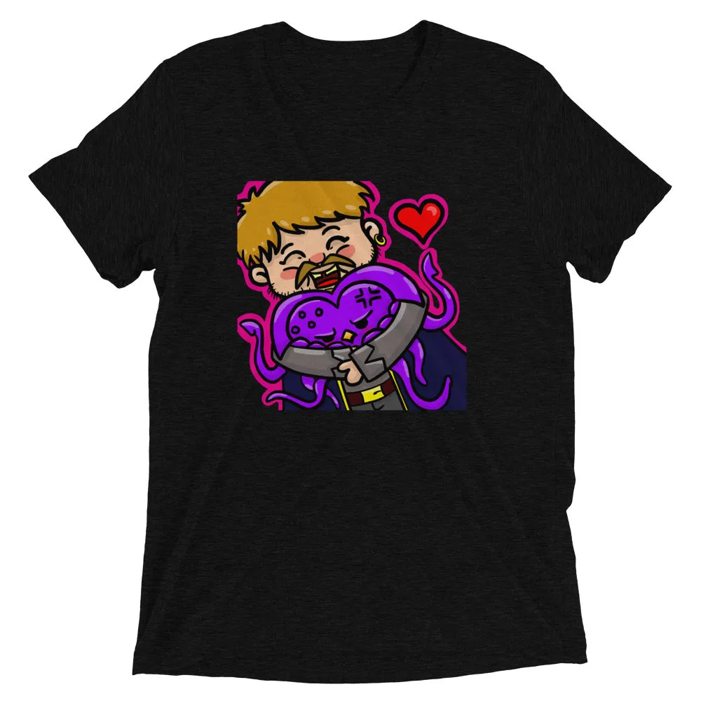 Captain_Fenhu Captain Love Tri-Blend Short sleeve t-shirt