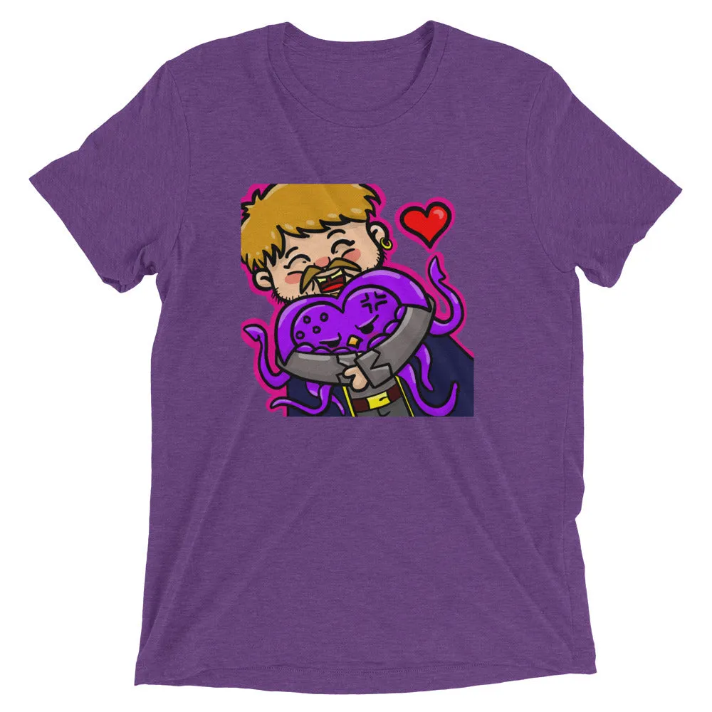 Captain_Fenhu Captain Love Tri-Blend Short sleeve t-shirt