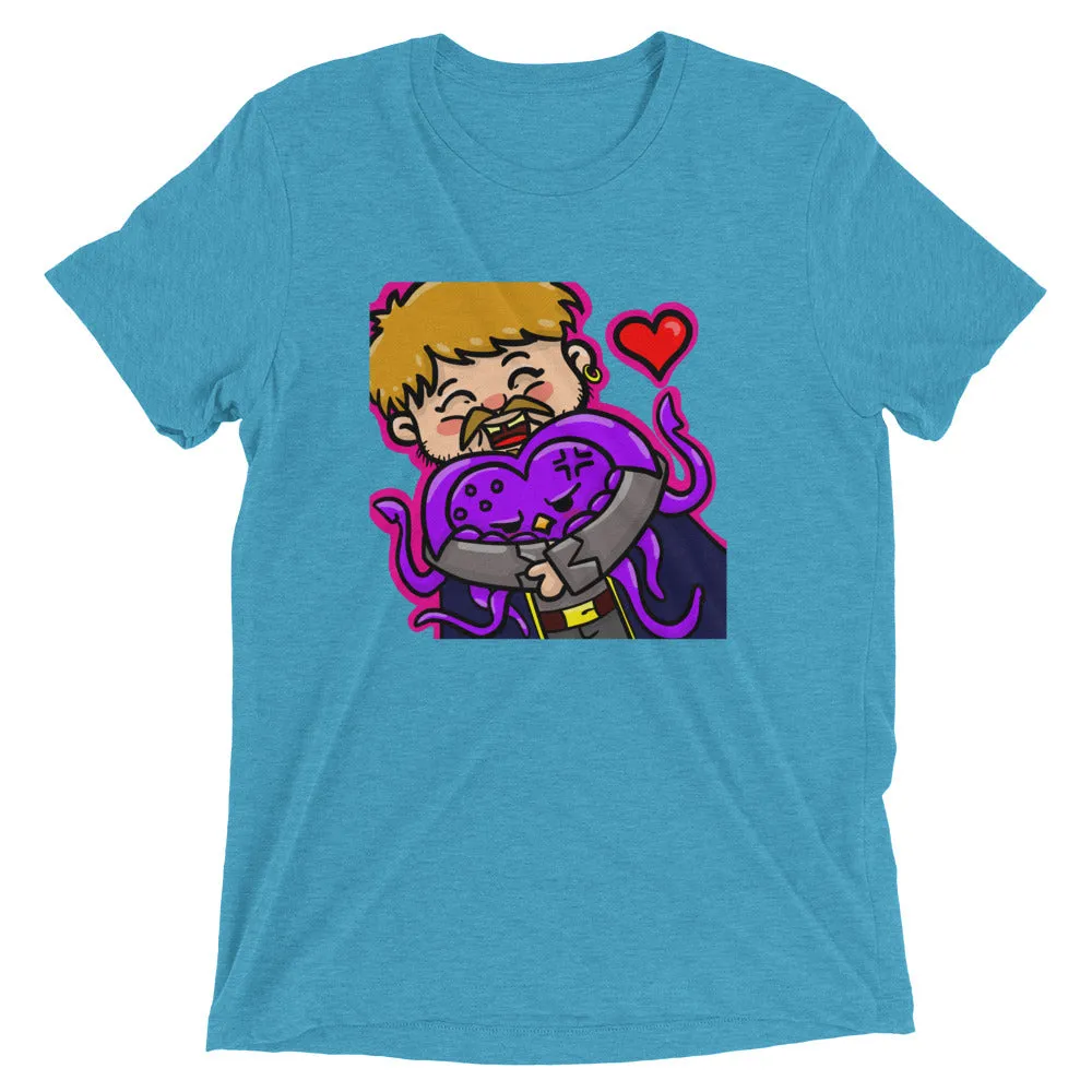 Captain_Fenhu Captain Love Tri-Blend Short sleeve t-shirt