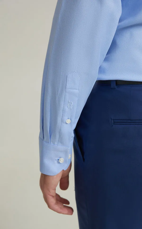 Ds Damat Shirt Slim Fit Light Blue