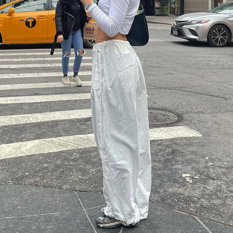 Eila Low Waist Baggy Pants