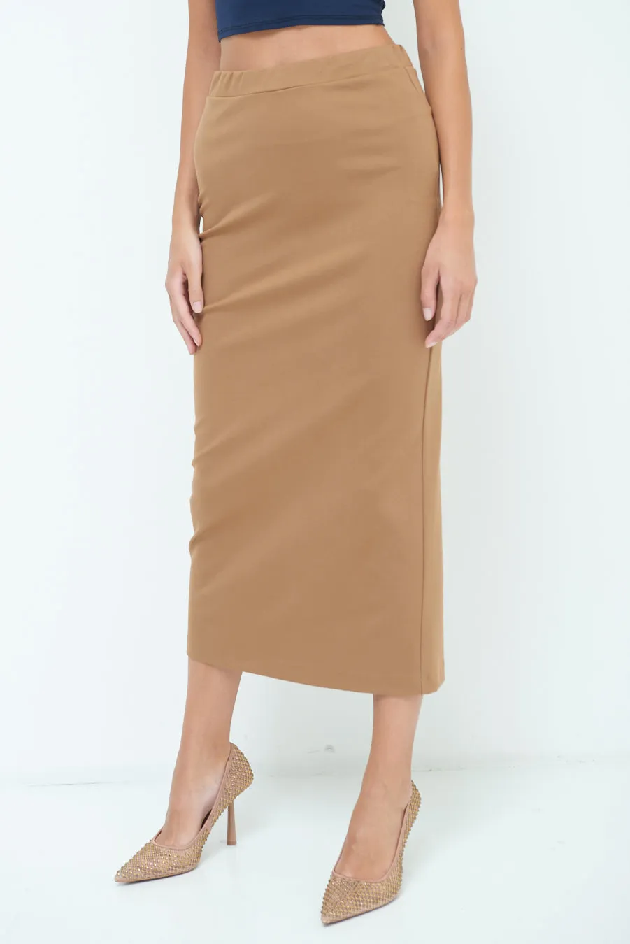 Elegant midi pencil skirt wholesale