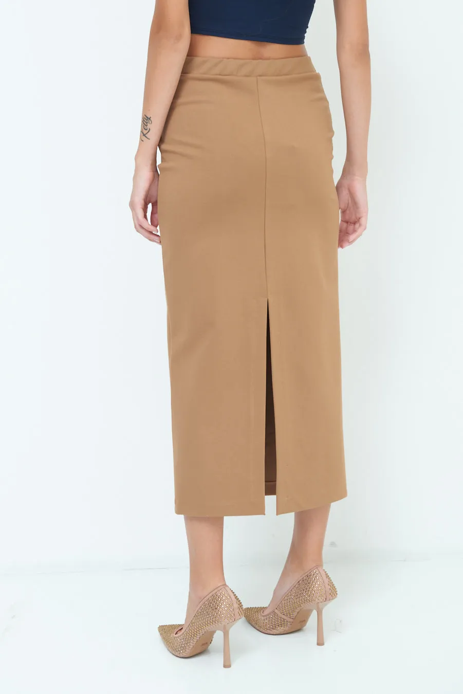 Elegant midi pencil skirt wholesale