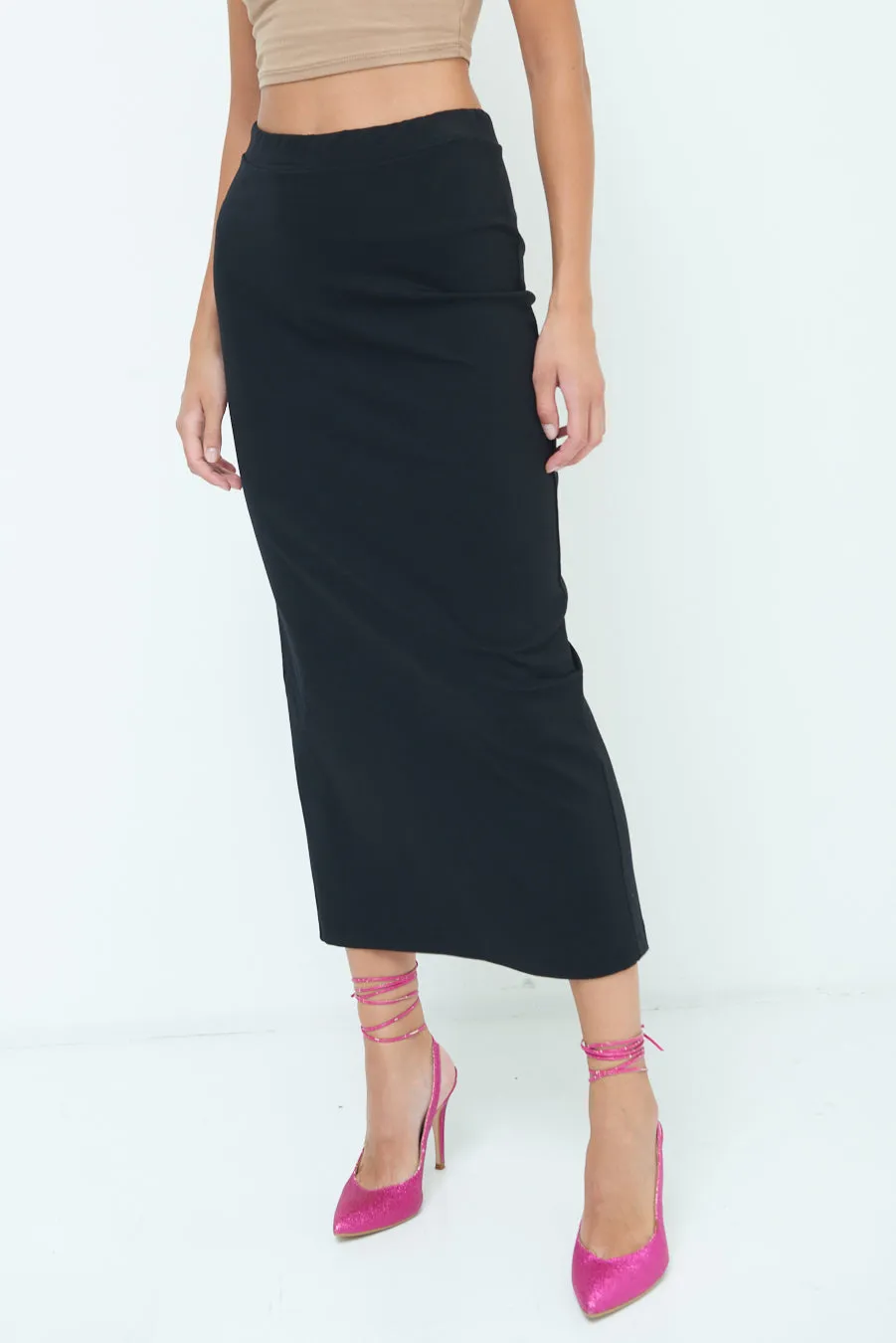 Elegant midi pencil skirt wholesale