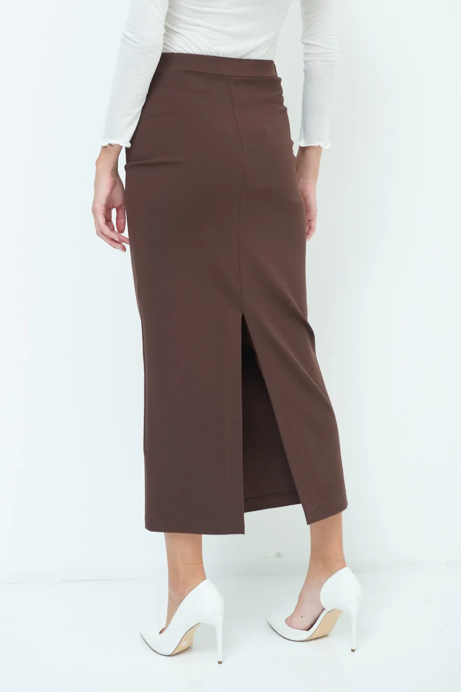 Elegant midi pencil skirt wholesale