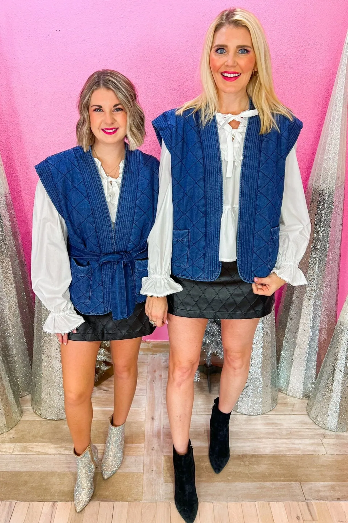 Emilia Vest - Denim