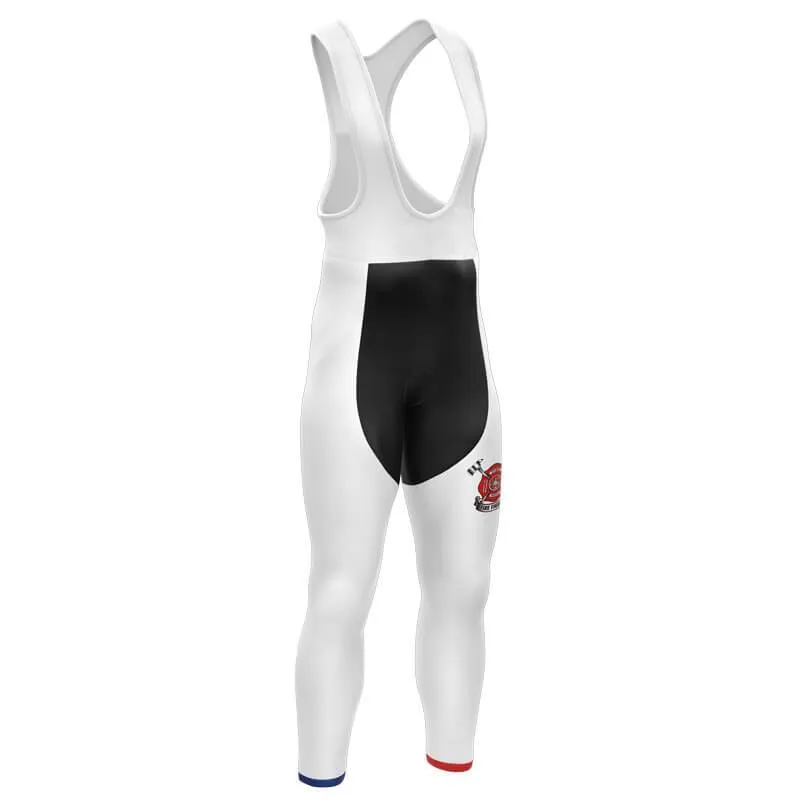 Fire Fighter Bib Pants V4 ( White )