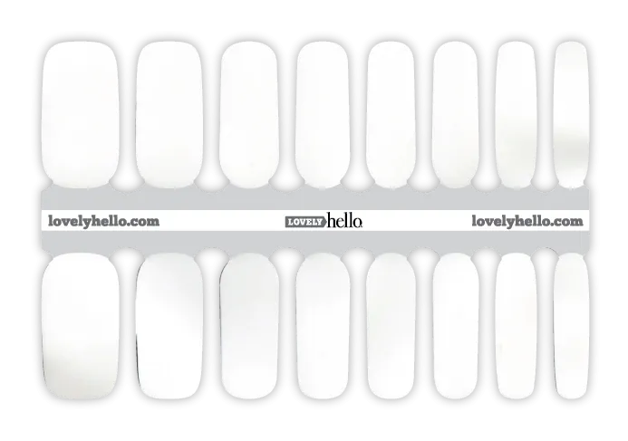 Fresh Snow Nail Wraps