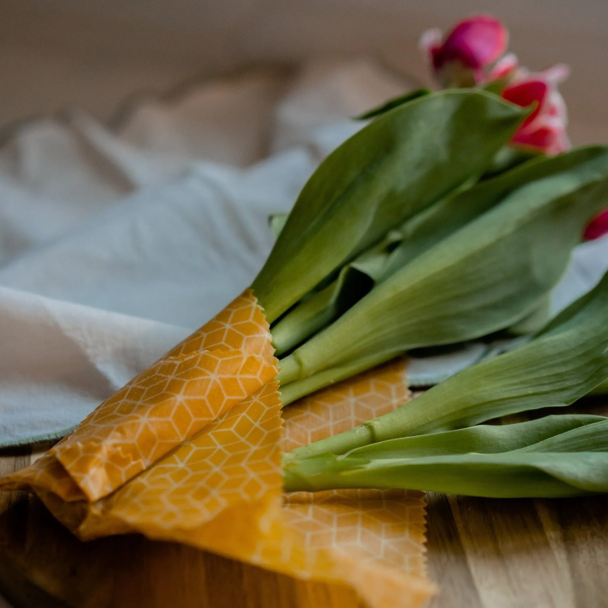 Handmade Beeswax Wraps - Set of 3