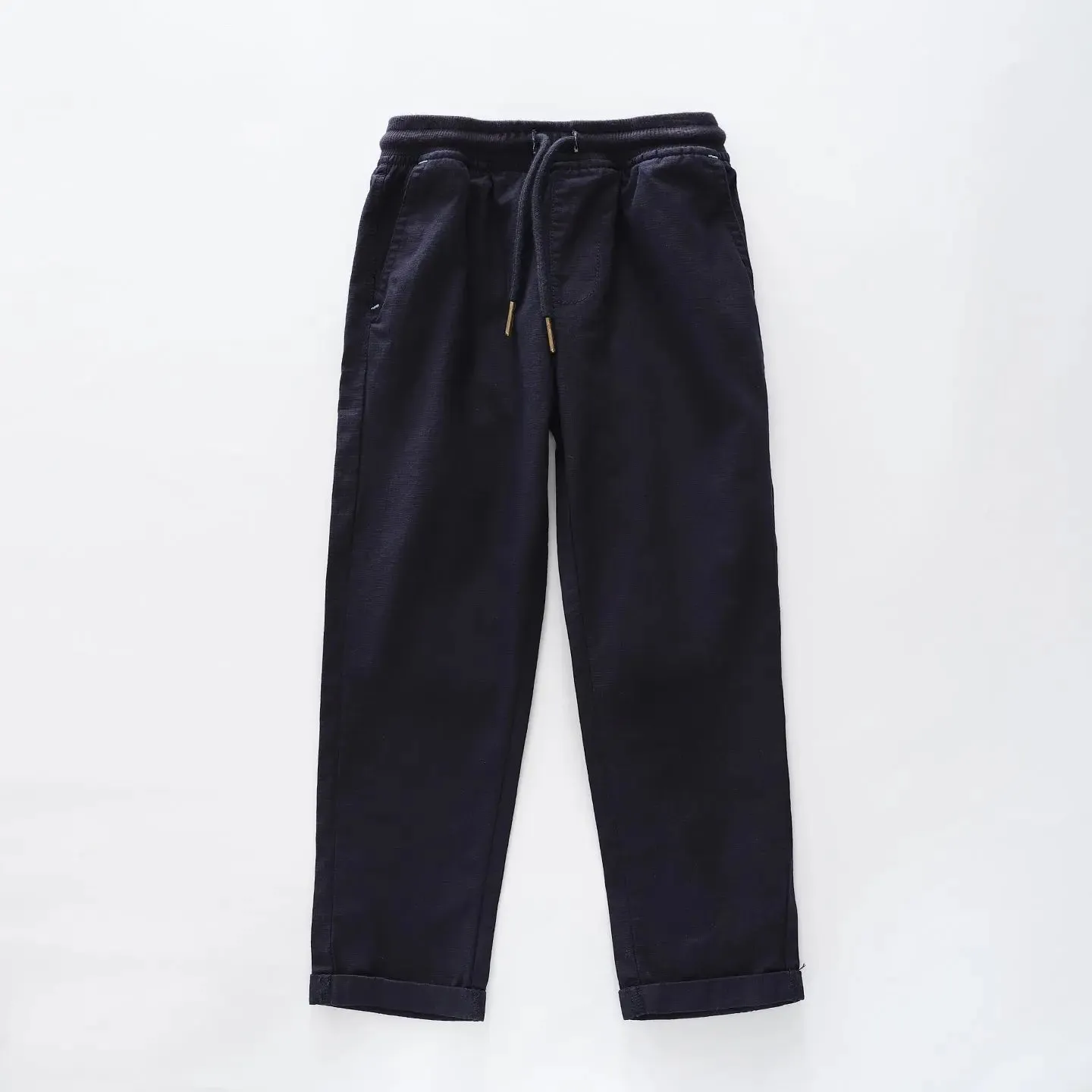 Junior Boys Navy Relaxed Pants