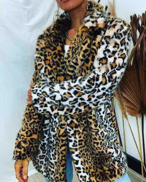 Leopard Fur Jacket
