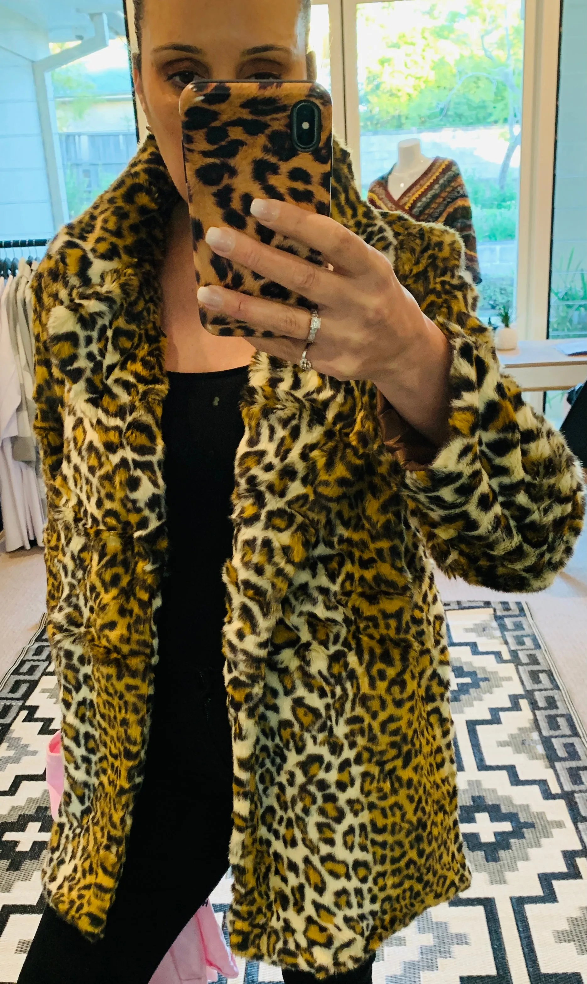 Leopard Fur Jacket