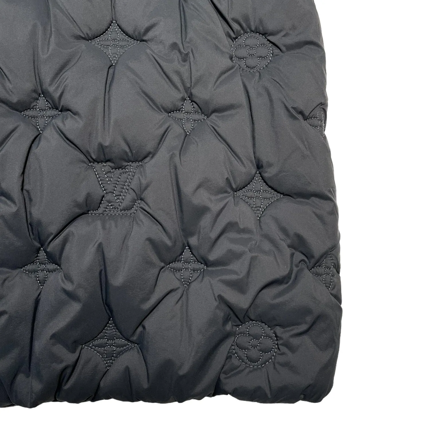 Louis Vuitton Monogram Quilted Vest Grey