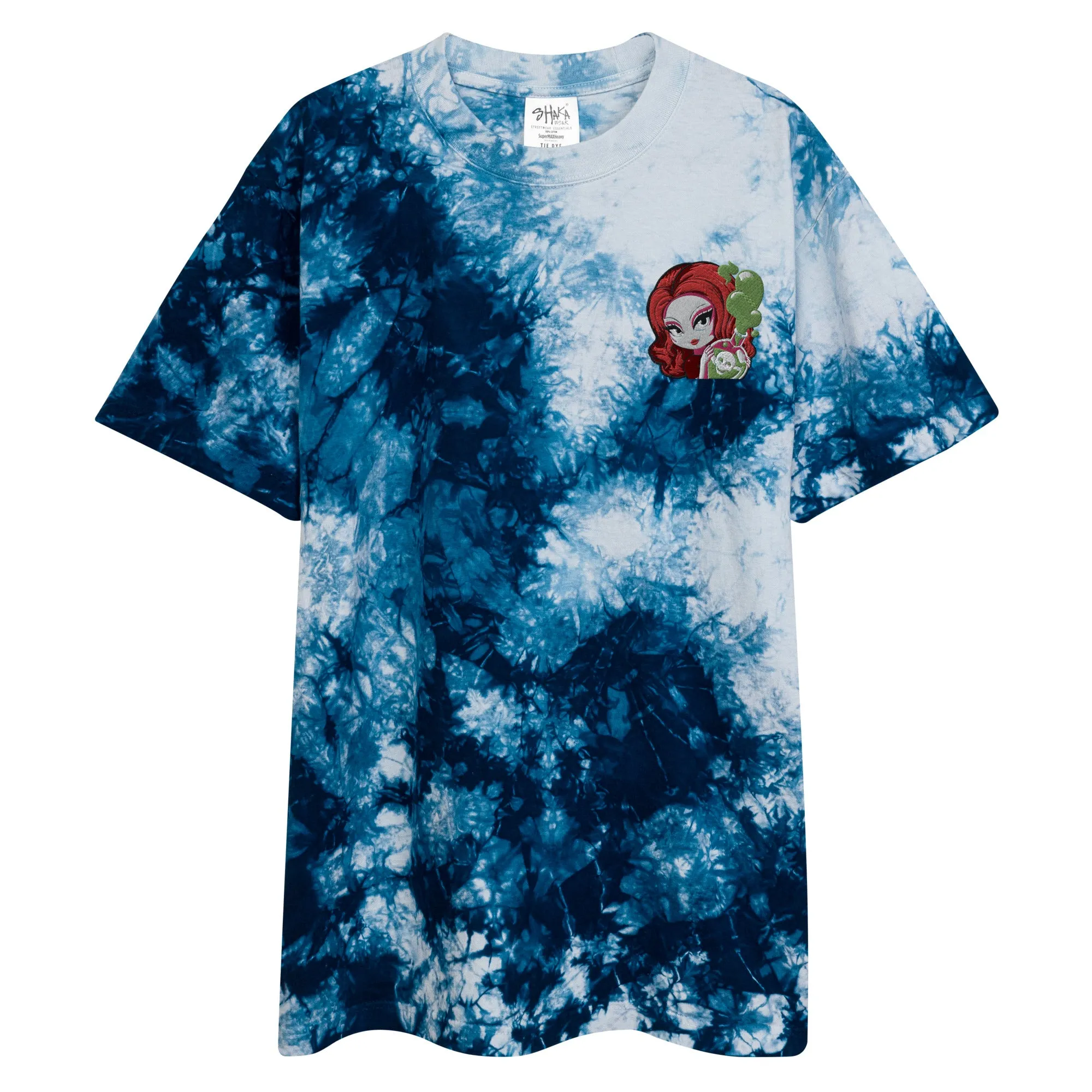 Mizz Ladasha ToxicFull Oversized tie-dye t-shirt