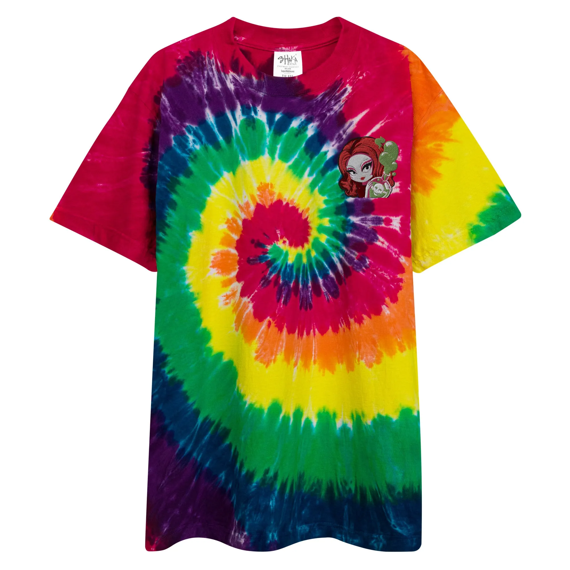 Mizz Ladasha ToxicFull Oversized tie-dye t-shirt