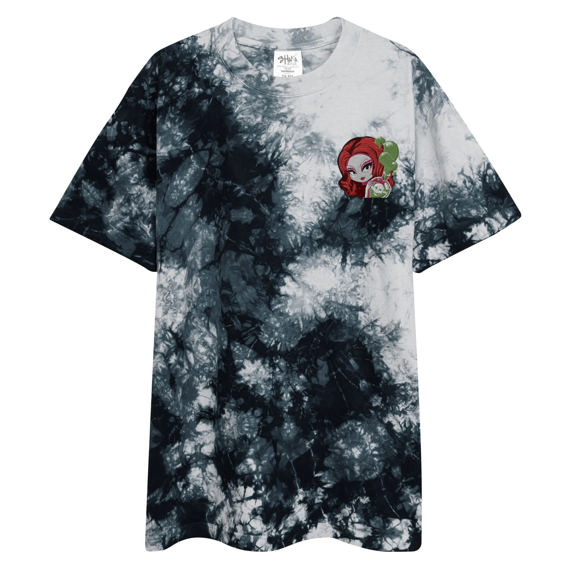 Mizz Ladasha ToxicFull Oversized tie-dye t-shirt