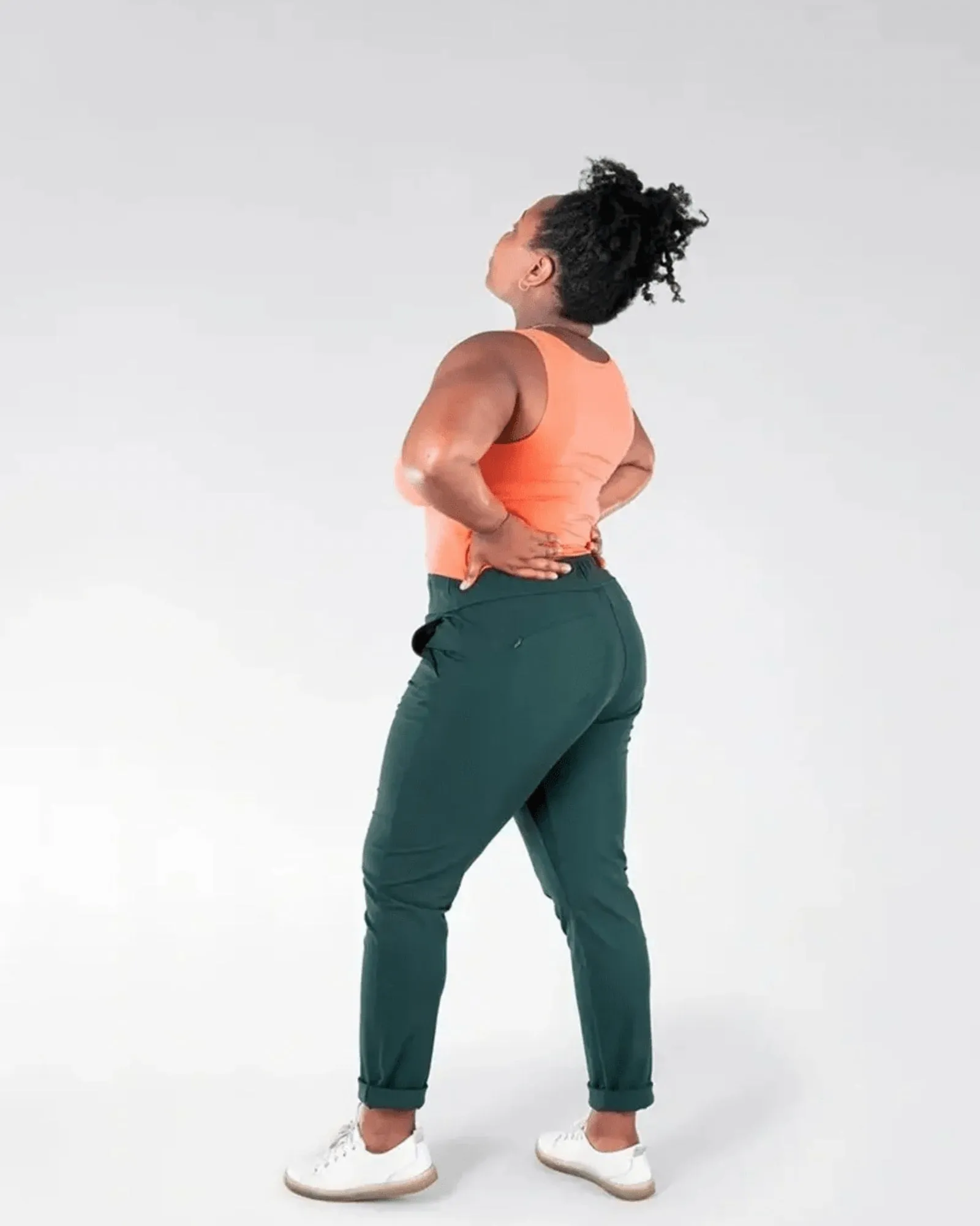 open air pant (32") | forest green