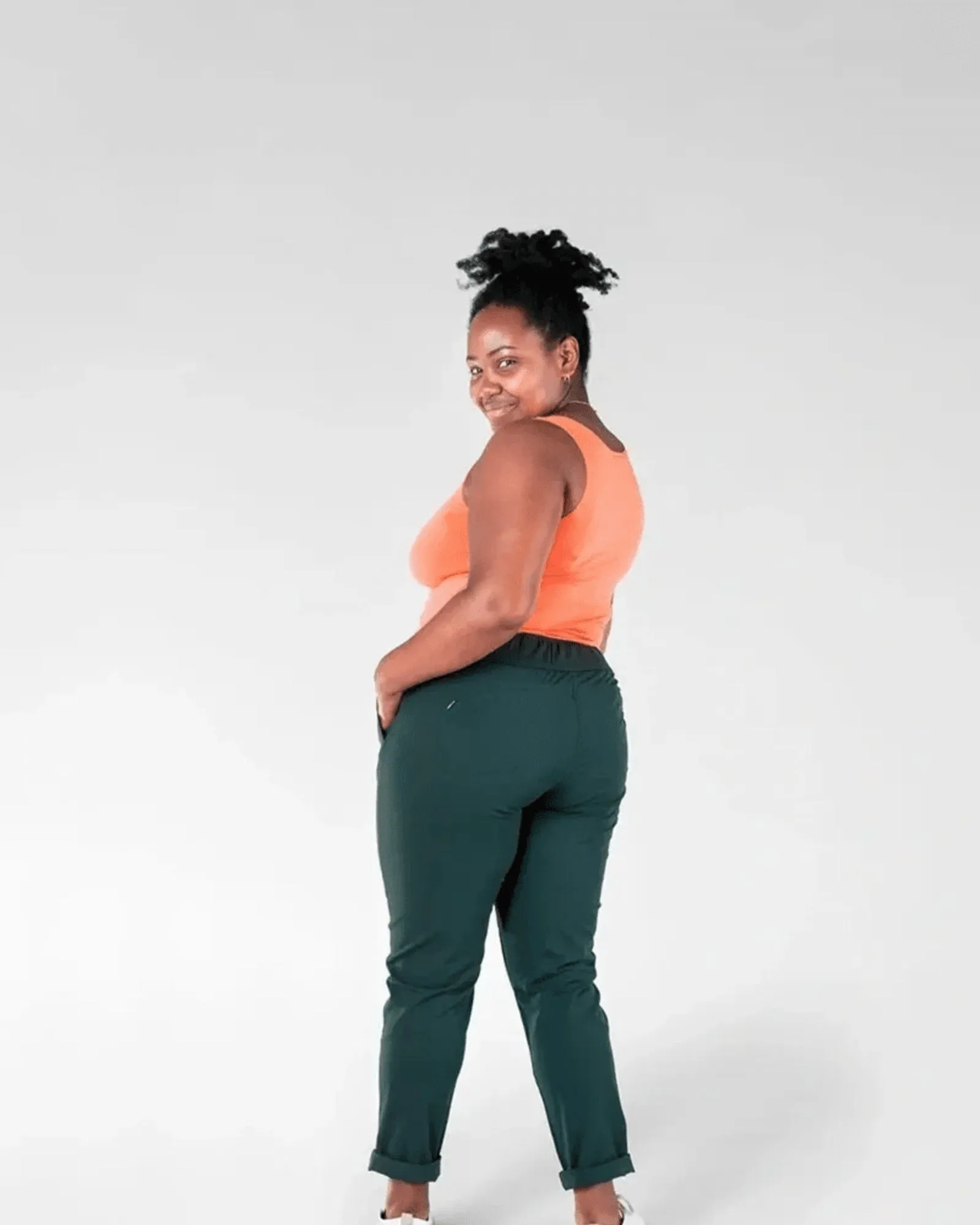 open air pant (32") | forest green