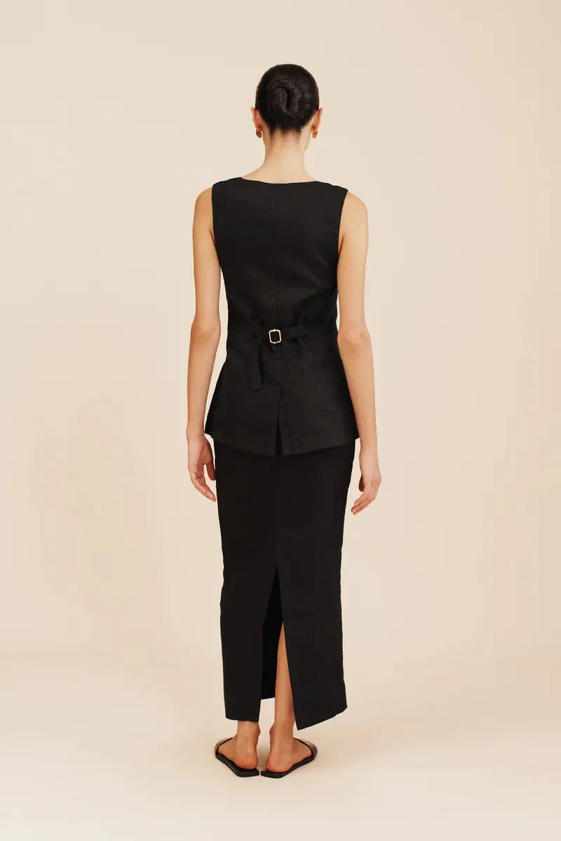 Posse Emma Pencil Skirt in Black