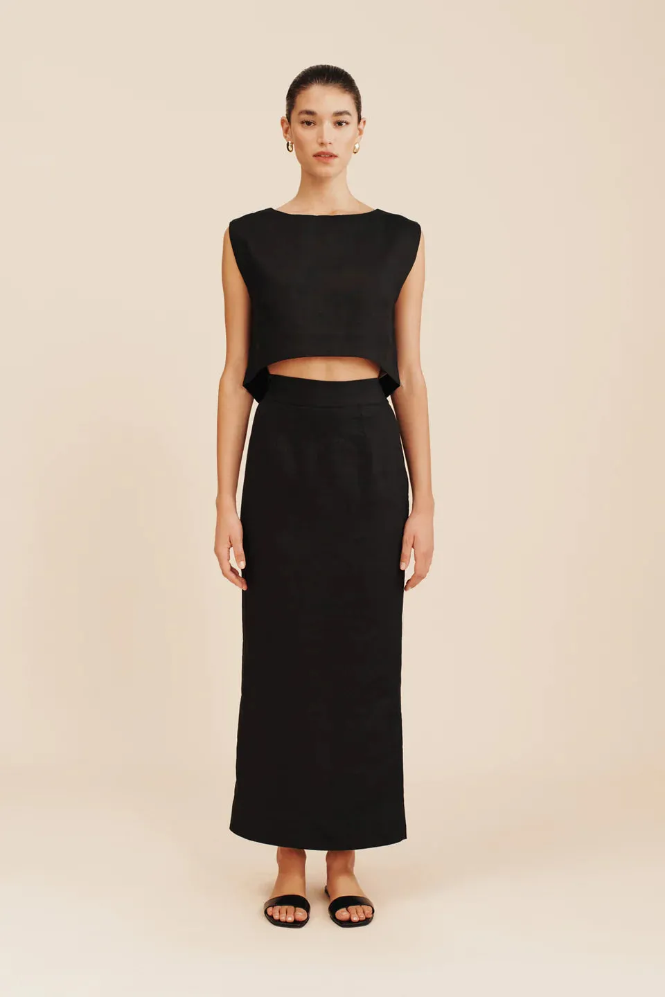 Posse Emma Pencil Skirt in Black