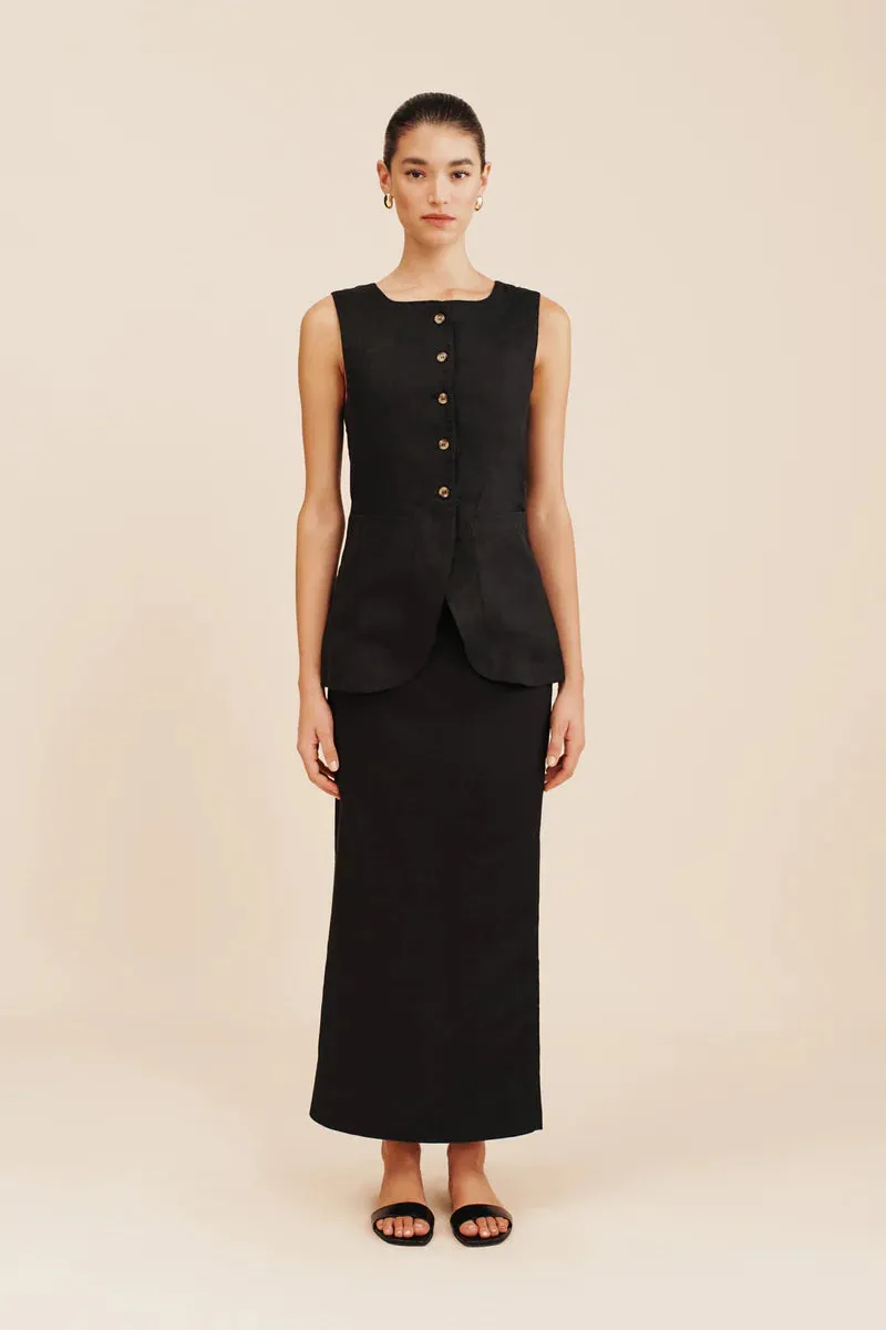 Posse Emma Pencil Skirt in Black