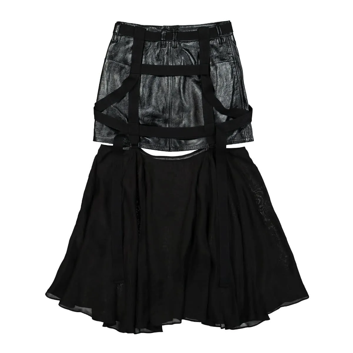 Reeper Leather Harness Skirt