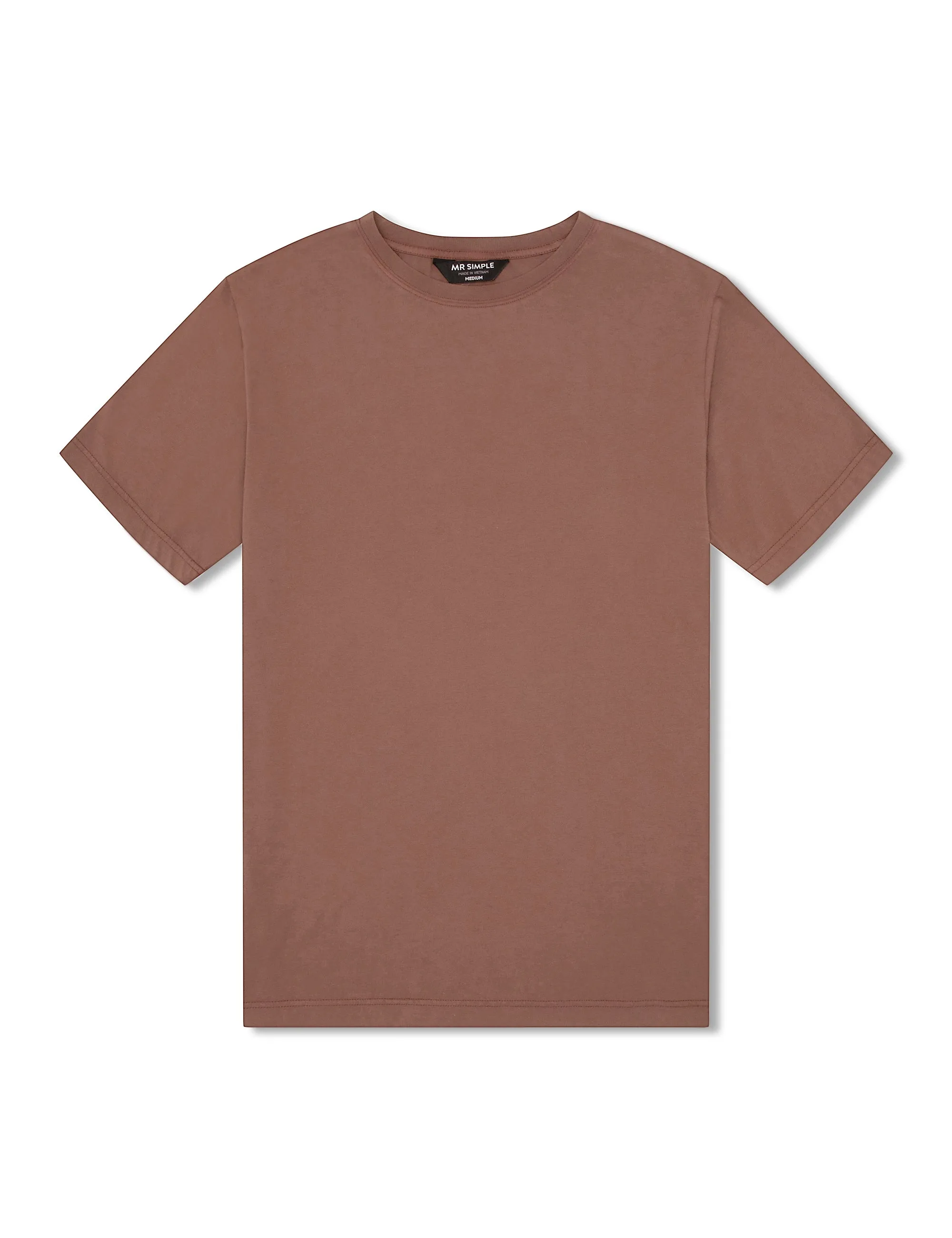 Reginald Organic Tee - Cocoa