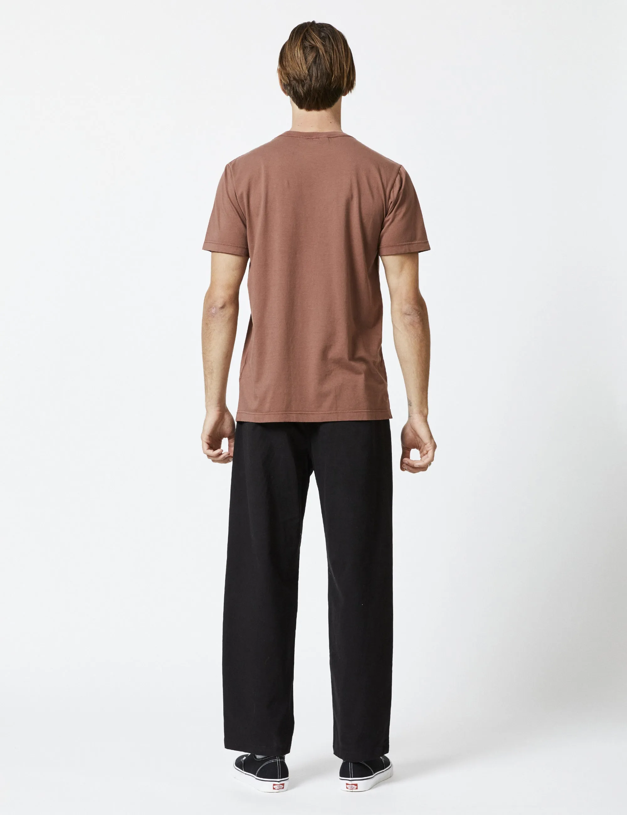 Reginald Organic Tee - Cocoa