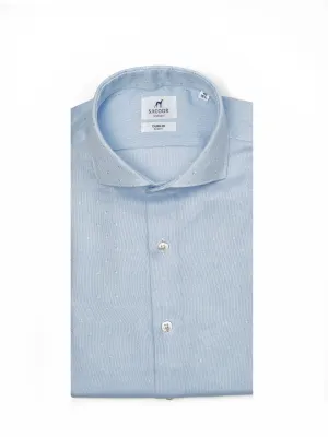 Slim fit Business padrão bolas formal shirt