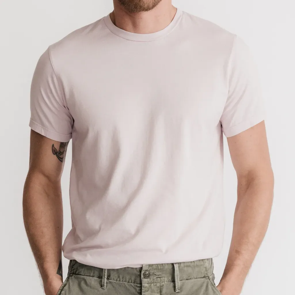 Supima Crew Tee (Lilac)