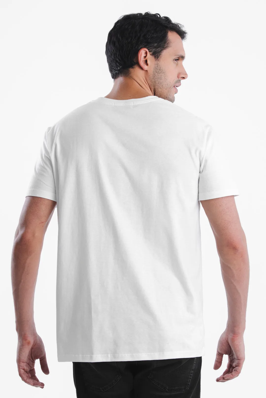 The V-Neck Tee - White