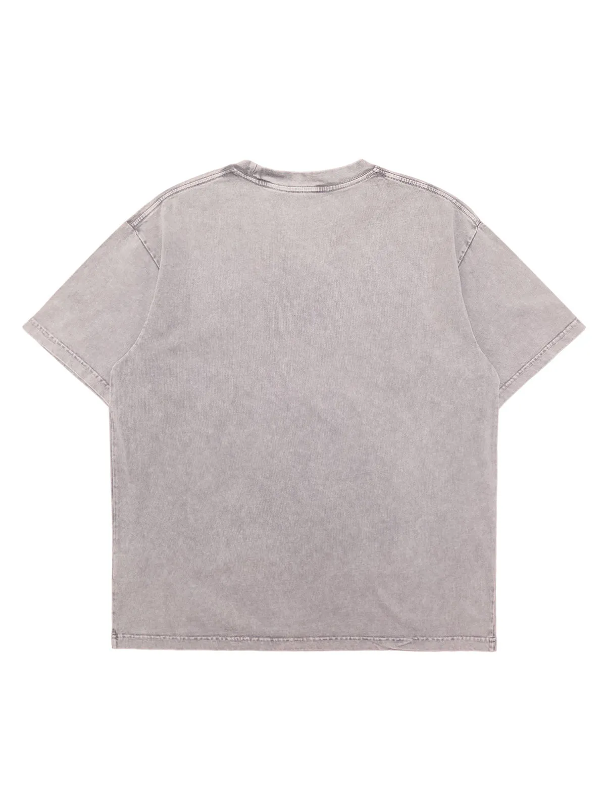 Thesupermade Portrait Washed Distressed Street Rap T-shirt