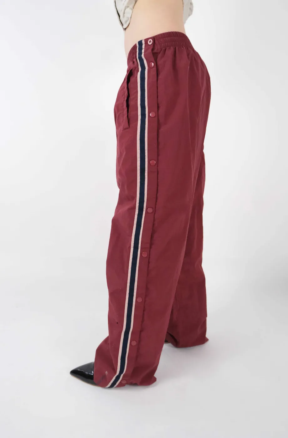 Vintage Wine Track Pants (M)
