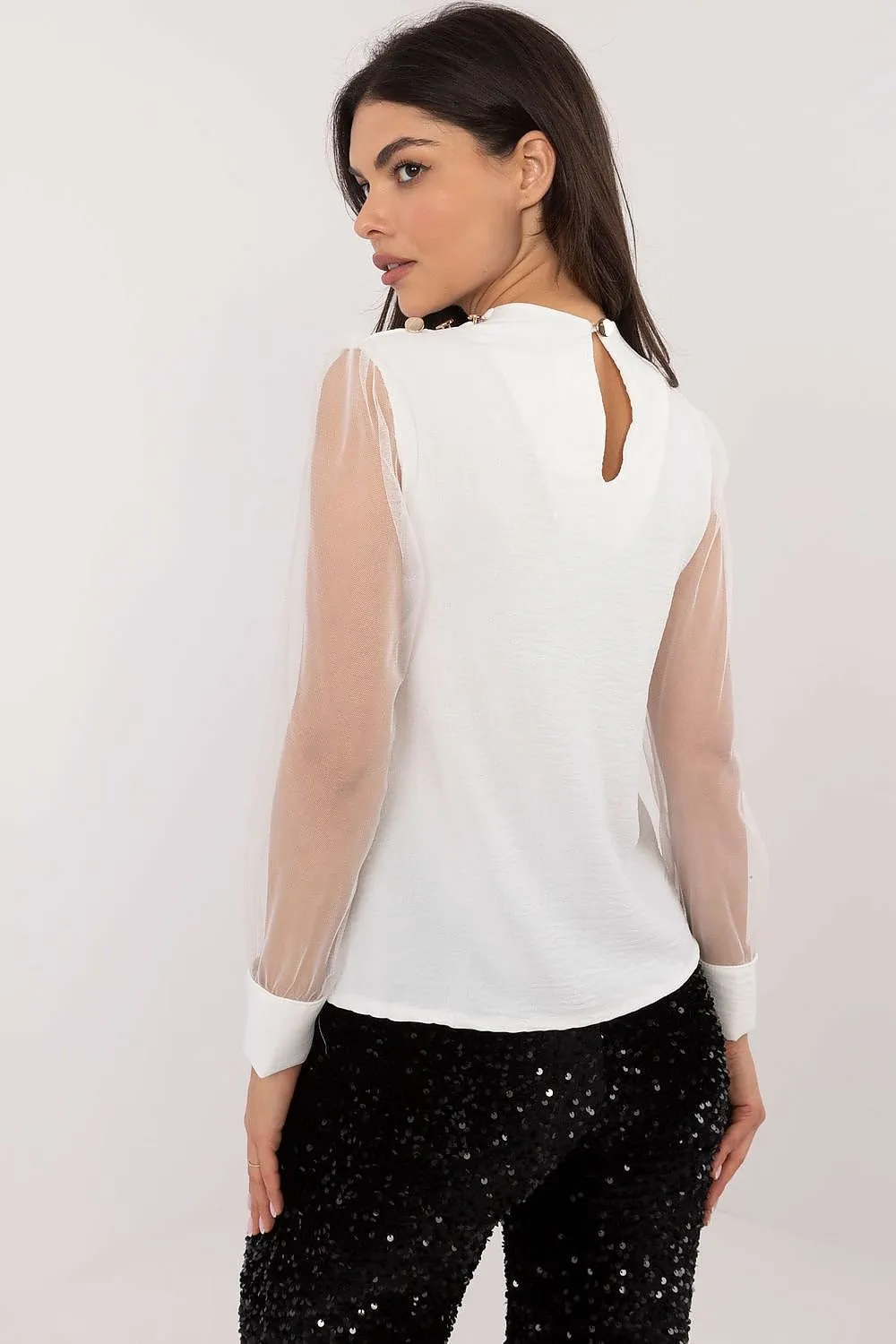 White Elegant Blouse